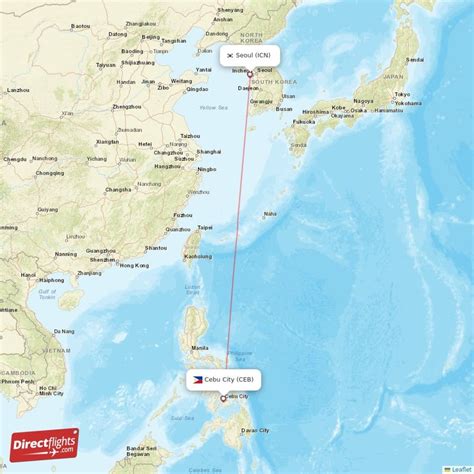 $101 Cheap flights from Cebu (CEB) to Seoul (ICN) .